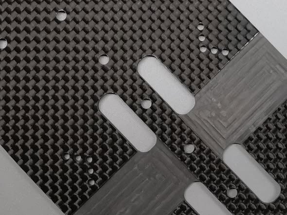 Factory Pro 3 Racing Cero Ultra 2.0 Main Chassis - Graphite 2.25mm