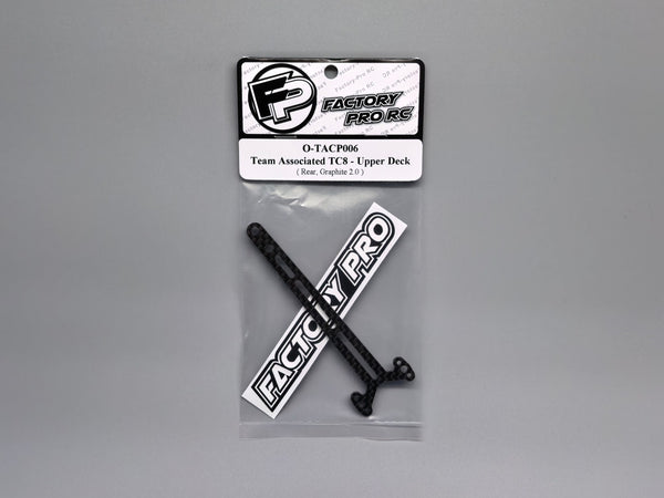 Team Associated TC8 Upper Deck Rear 2.0mm