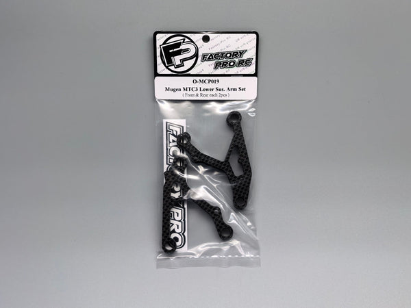 Factory Pro Mugen MTC3 Lower Suspension Arm Set