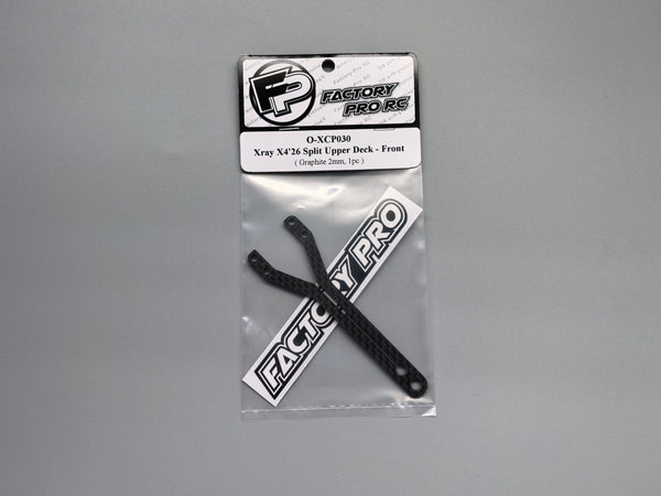 Factory Pro X-Ray X4 2026 Upper Deck Front 2.0mm