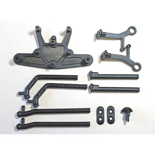 Mugen MTC3 Bumper And Body Mount Parts