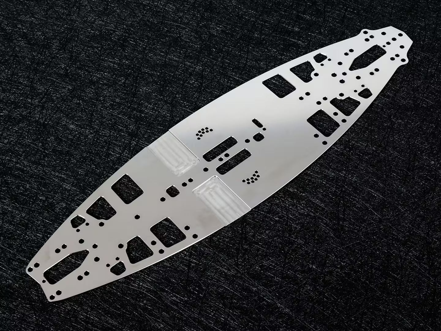 WEIRC Mugen MTC3 1.2mm Steel Chassis And Screw Kit