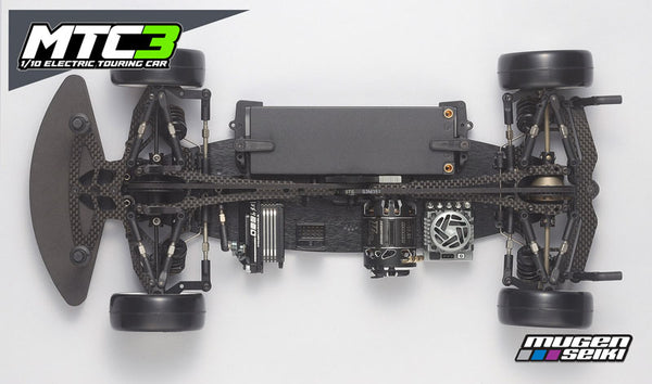 Mugen MTC3 1/10th Electric Touring Car Kit (1.5mm Aluminum Chassis)