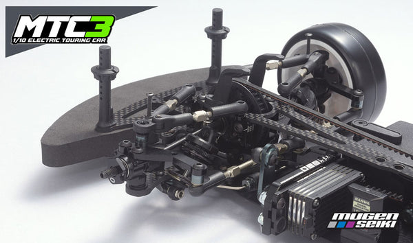 Mugen MTC3 1/10th Electric Touring Car Kit (1.5mm Aluminum Chassis)